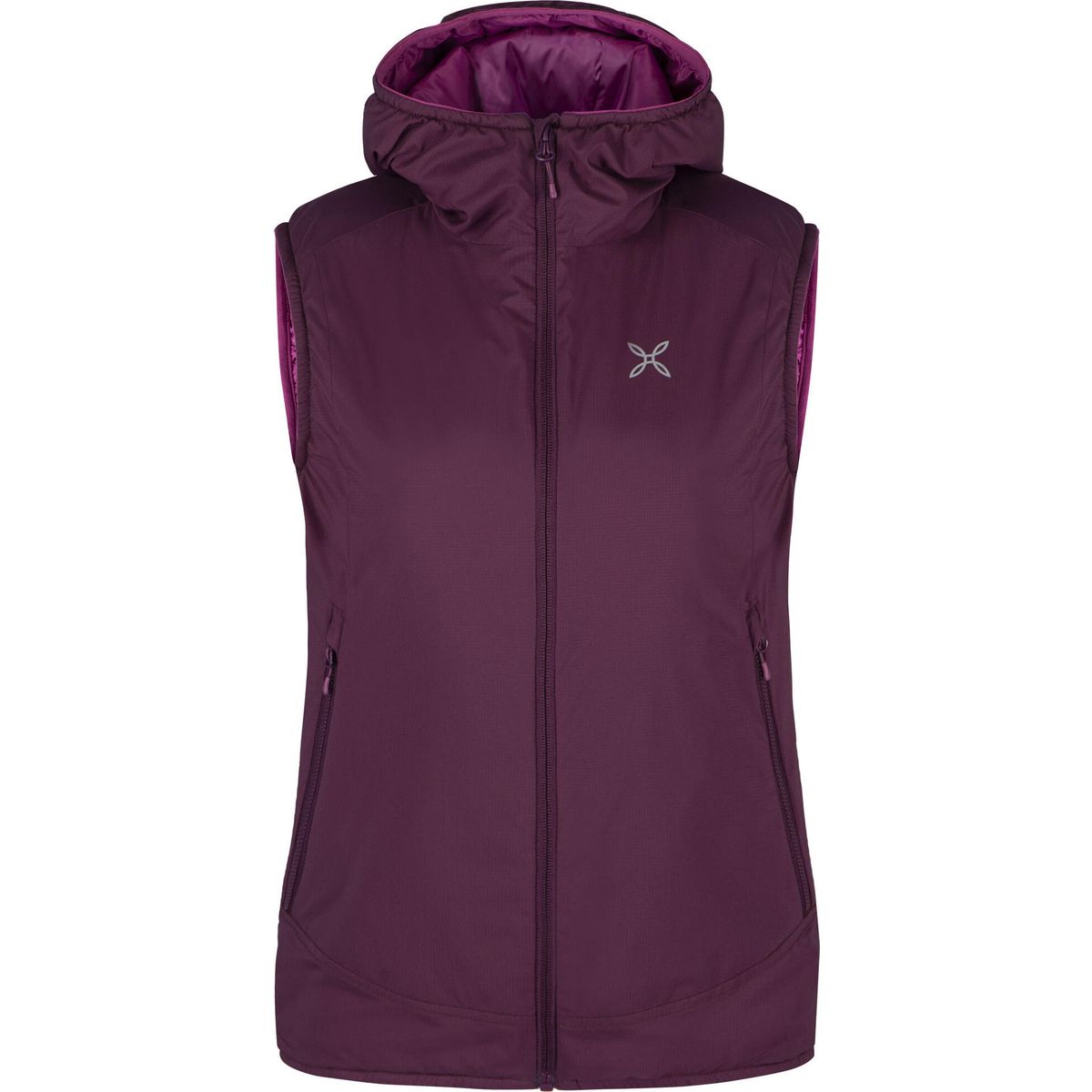 Montura Dolomiti Vest Woman vinaccia/baton rouge (14595) S MVVD50W-TS585-14595-S