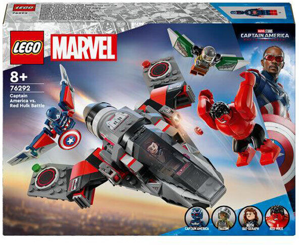 Lego CAPITAO VS RED HULK 76292