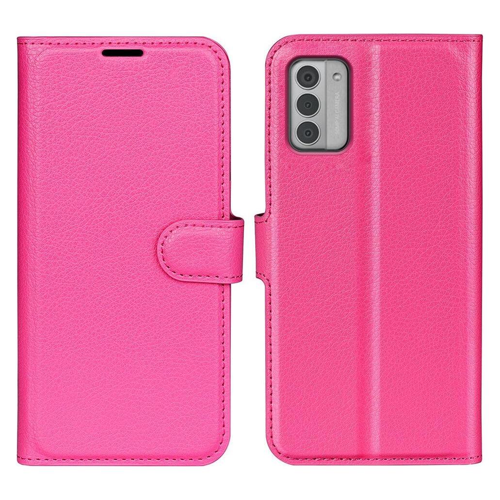 Cover-Discount Nokia G42 - Leder Etui Hülle pink (Nokia G42) (660151334G)