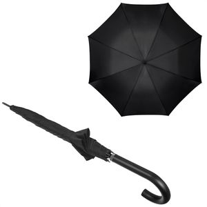 Samsonite Regenschirm Rain Pro, schwarz, sturmfest, Auf-Automatik, Ø 103 cm, 87 cm, Stockschirm
