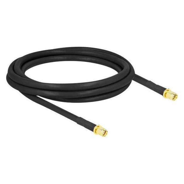 Delock Antennenkabel SMA Stecker zu SMA Stecker LMR/CFD300 2 m low loss (Antennenkabel) (90450)