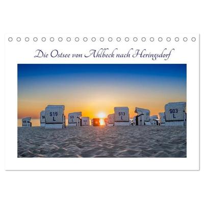 Die Ostsee von Ahlbeck nach Heringsdorf (Tischkalender 2026 DIN A5 quer), CALVENDO Monatskalender