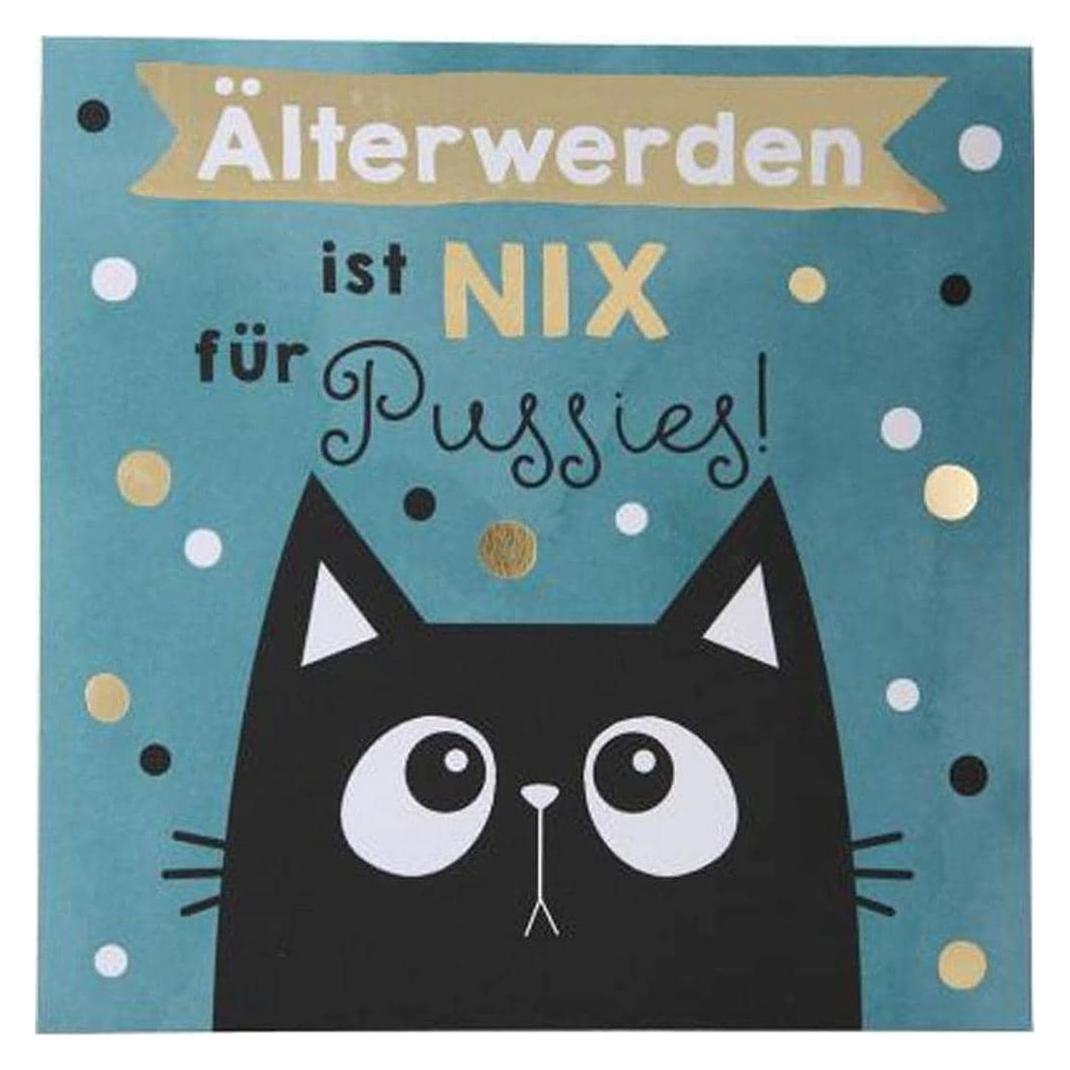 Depesche Musikkarte Nix für Pussies - Popup Music Card (1 Stk.) (11694.035A)
