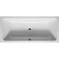 Duravit, Badewanne, Rechteckbadewanne Krperformbadewanne D-Code 80 x 180 cm wei glatt 700101000000000 (150 l, 180 cm, 80 cm)