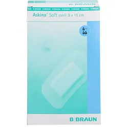 Askina Soft Wundverband 9x15cm Steril 40 ST