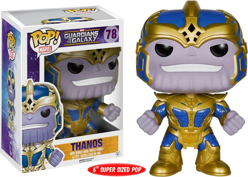 Funko Pop Culture Guardians of the Galaxy Thanos Bobble Head figuur