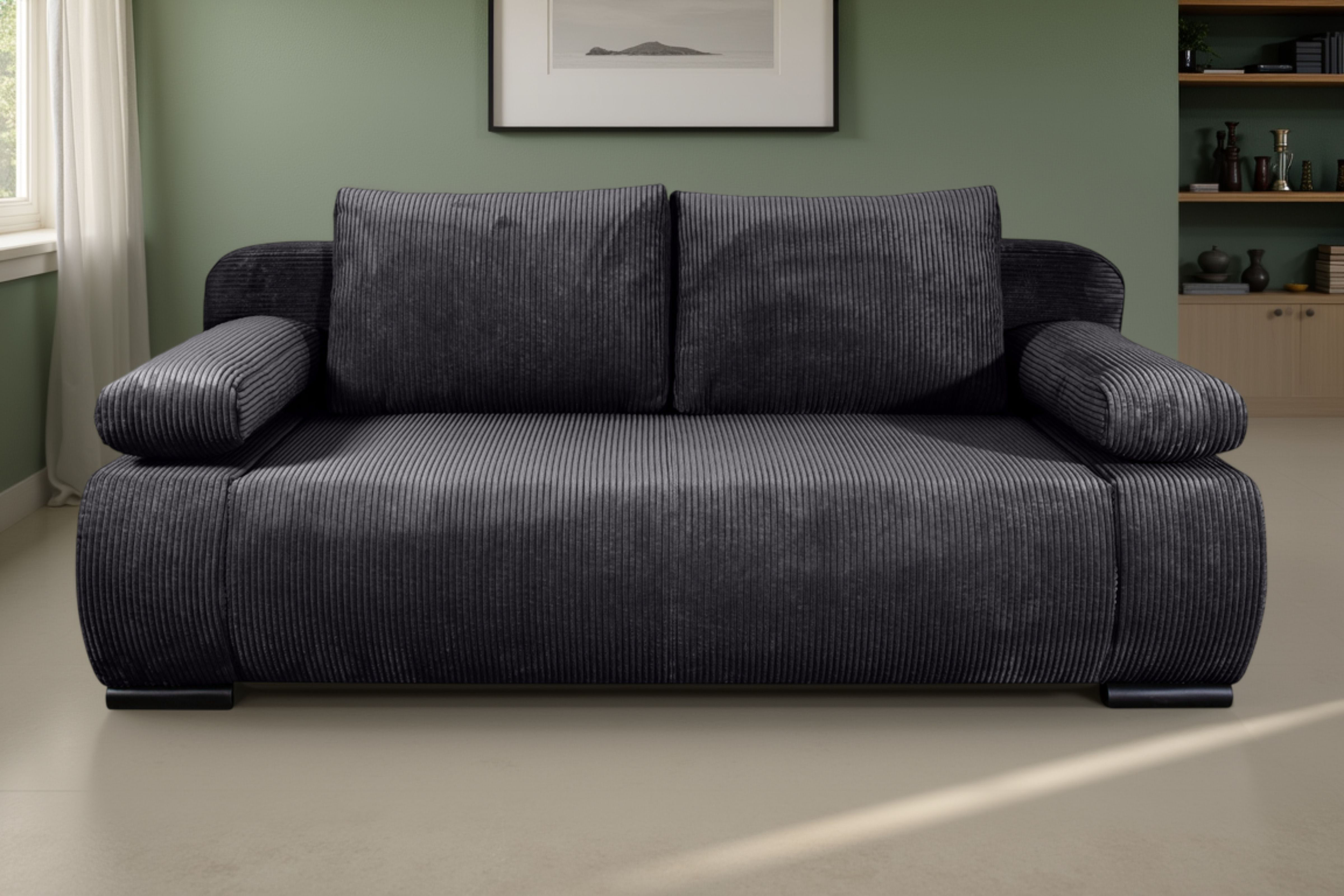 COLLECTION AB "Moritz B: 200 cm, Liegefl. 142x200 cm" Gästebettfunktion, frei stellbar, Wohnkomfort