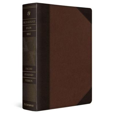 ESV Archaeology Study Bible (TruTone, Brown/Walnut, Portfolio Design), Gebundene Ausgabe von , Crossway, 978-1-4335-9574-5
