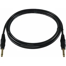 Sommer Cable Klinkenkabel 6,3 mono 3m br Hicon (3 m), Audiokabel