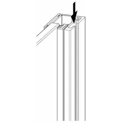 Hüppe Profil Chrom SL3101069