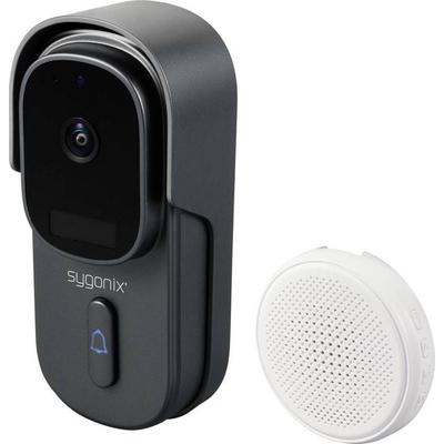 Sygonix IP-Video-Türsprechanlage WLAN, Funk Grau, Weiß