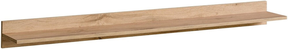 Gracie Oaks Lynch Floating Shelf Brown 10cm H X 150cm W X 20cm D
