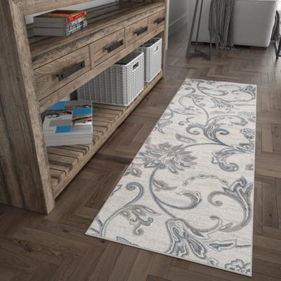 Alise Rugs Carrington Transitional Floral & Botanical Indoor Area Rug