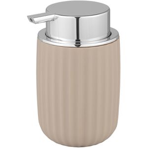 Wenko Seifenspender Agropoli, 25184100, stehend, Kunststoff, beige, 250ml