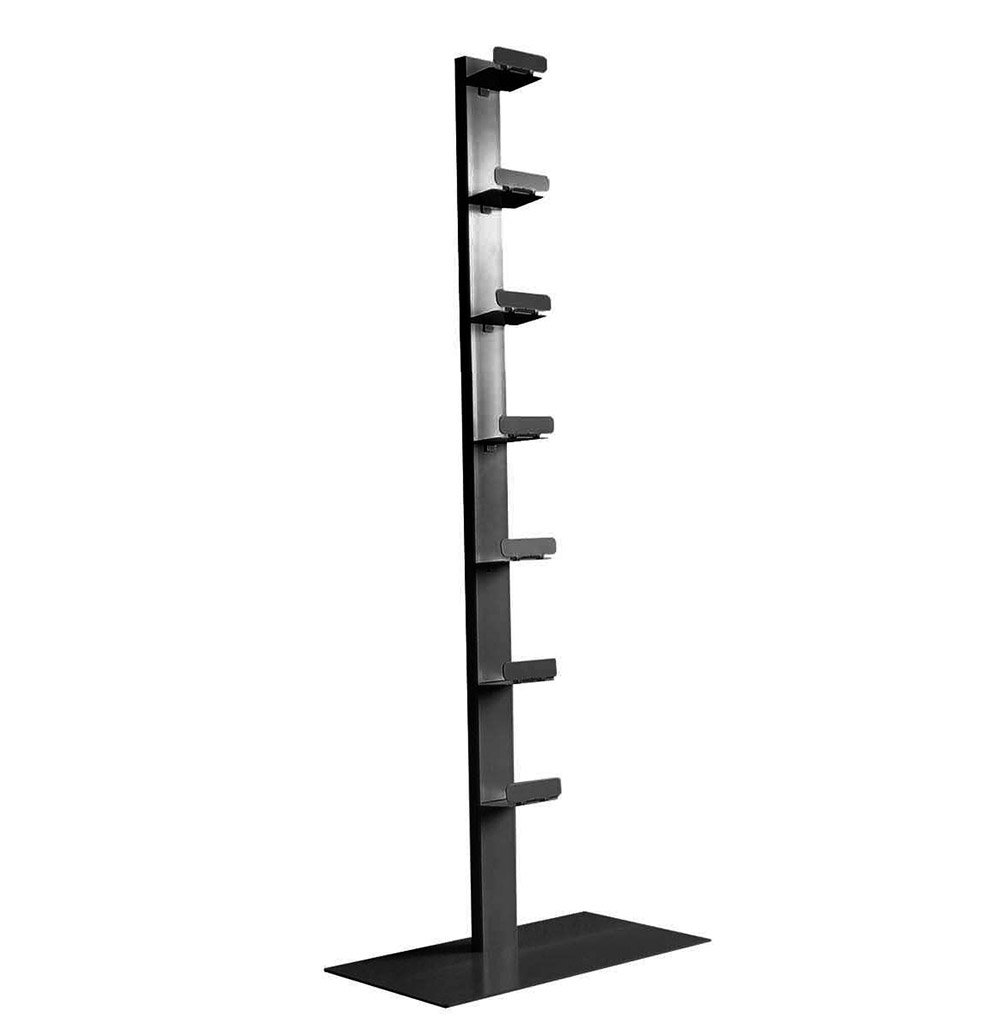 Radius Design CD-Baum 2 Regal (Standversion) (H 170,5 cm, schwarz) H 170,5 cm | schwarz 736 A