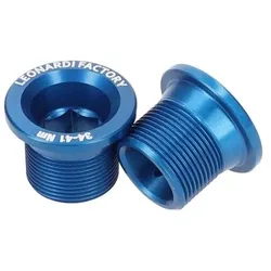 LEONARDI RACING Kurbelschrauben für Cannondale Hollowgram | blau