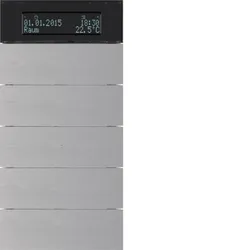 Berker 75665594 Tastsensor 5f m Te.reg u Disp B.IQ Alu