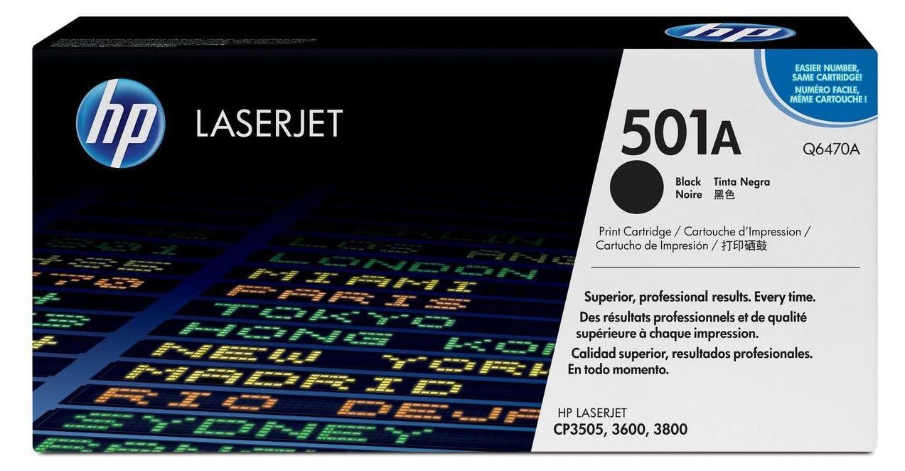 HP Zwart tonercartridge