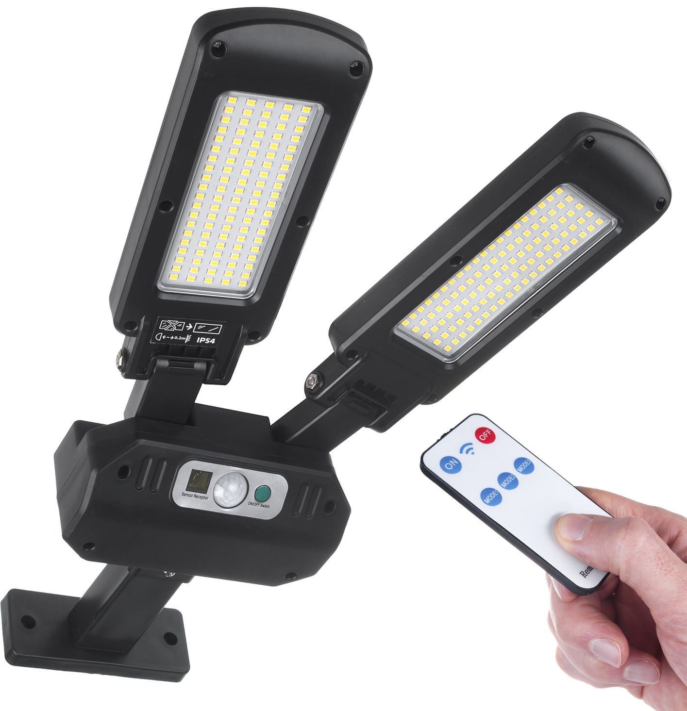 Maclean Solar LED straatlamp MCE447 voor tuin en terras
