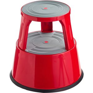 Sprintis Rollhocker THXX000006, aus Metall, Höhe 42cm, Tragkraft 150kg, rot