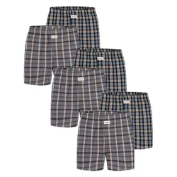 Sugar Pine Herren Boxer Mix Karos 6er Pack