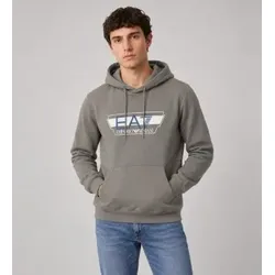 EA7 für Herren. 7M002434_AF10377 Teo Sweatshirt grau (L), Lässig, Baumwolle