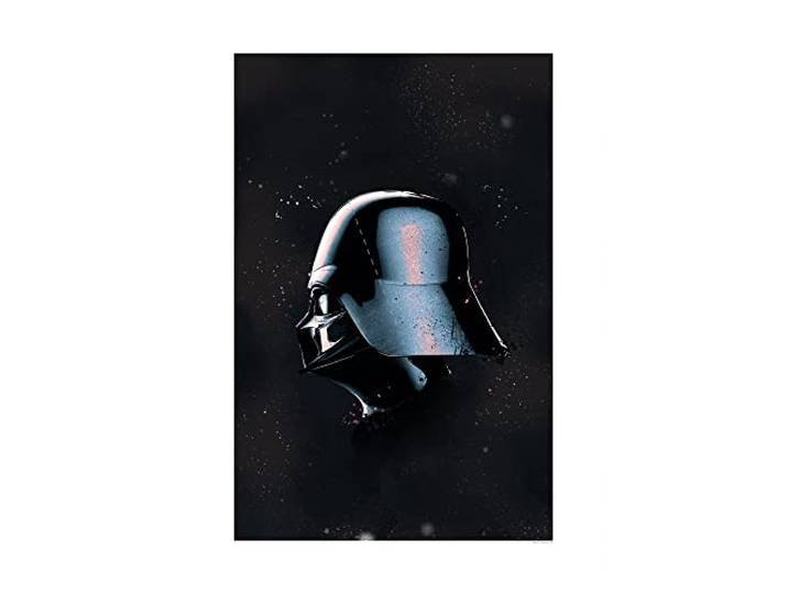 Komar Star Wars Classic Helmets Vader - Größe: 50 x 70 cm, Wandbild, Poster, Kunstdruck (ohne Rahmen)
