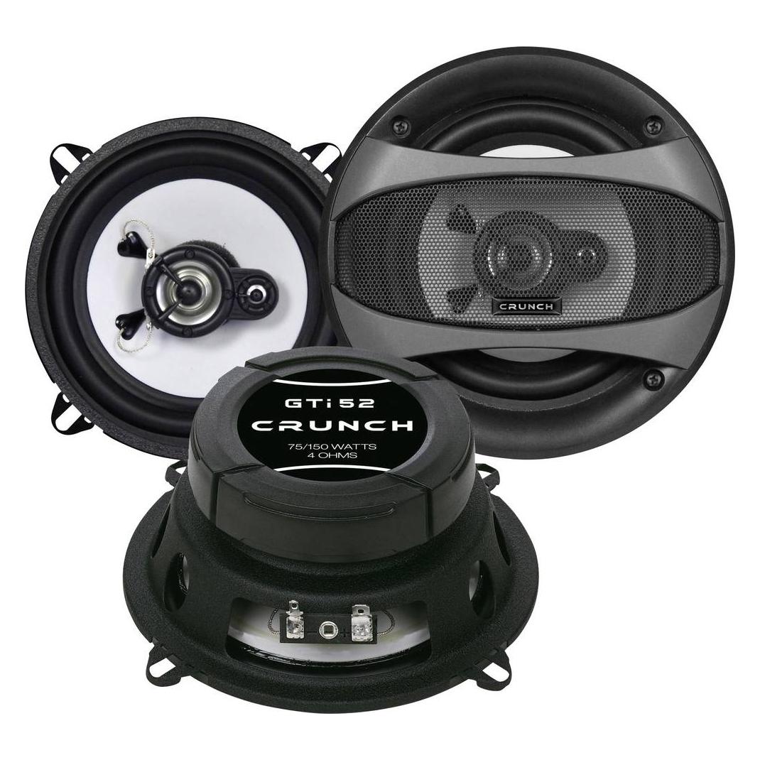 Crunch GTI- Koax 13 cm Einbaulautsprecher Set (150 W, 13 cm) (GTI-52)