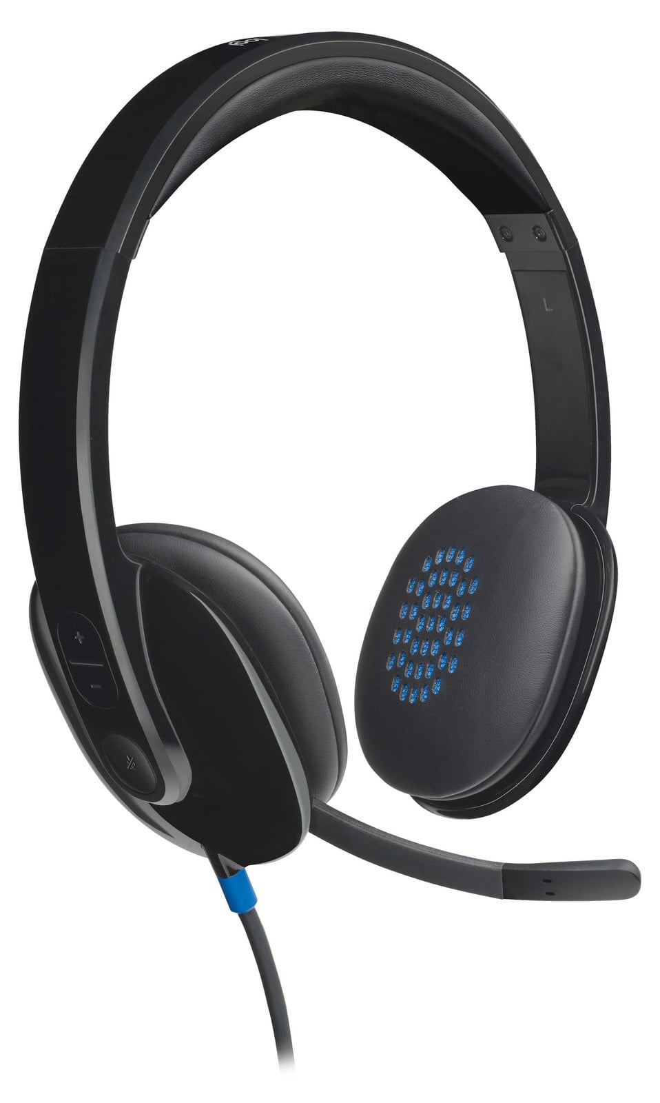Logitech H540 USB Computer Headset - On-ear - Zwart