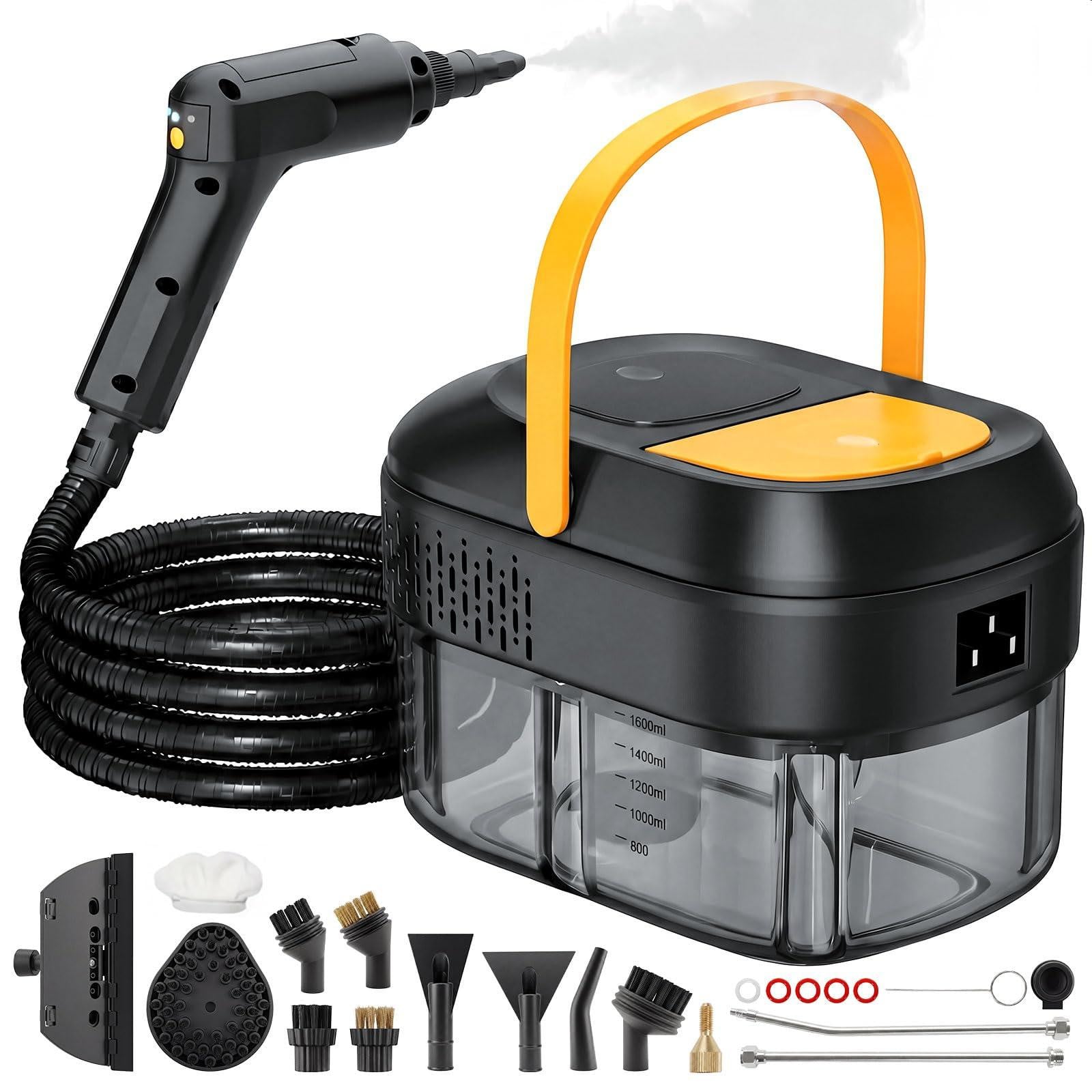 Selius Stoomreiniger Draagbaar - 2500 W - 5 Bar - 1,6 Liter Watertank
