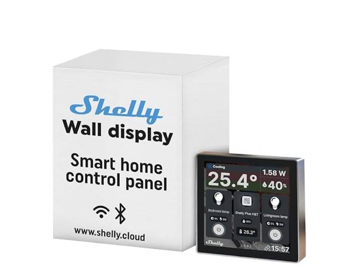 Shelly Home · „Muurscherm” · Android