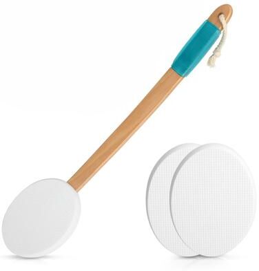 Multicon Wholesale Hub Long Lotion Applicator, Back Brush For Skin Care, Apply Lotions, Creams, Sunscreen, Wood Handle Long Lotion Applicator, Back Brush For Skin Care, Apply Lotions, Creams, Sunscreen, Wood Handle