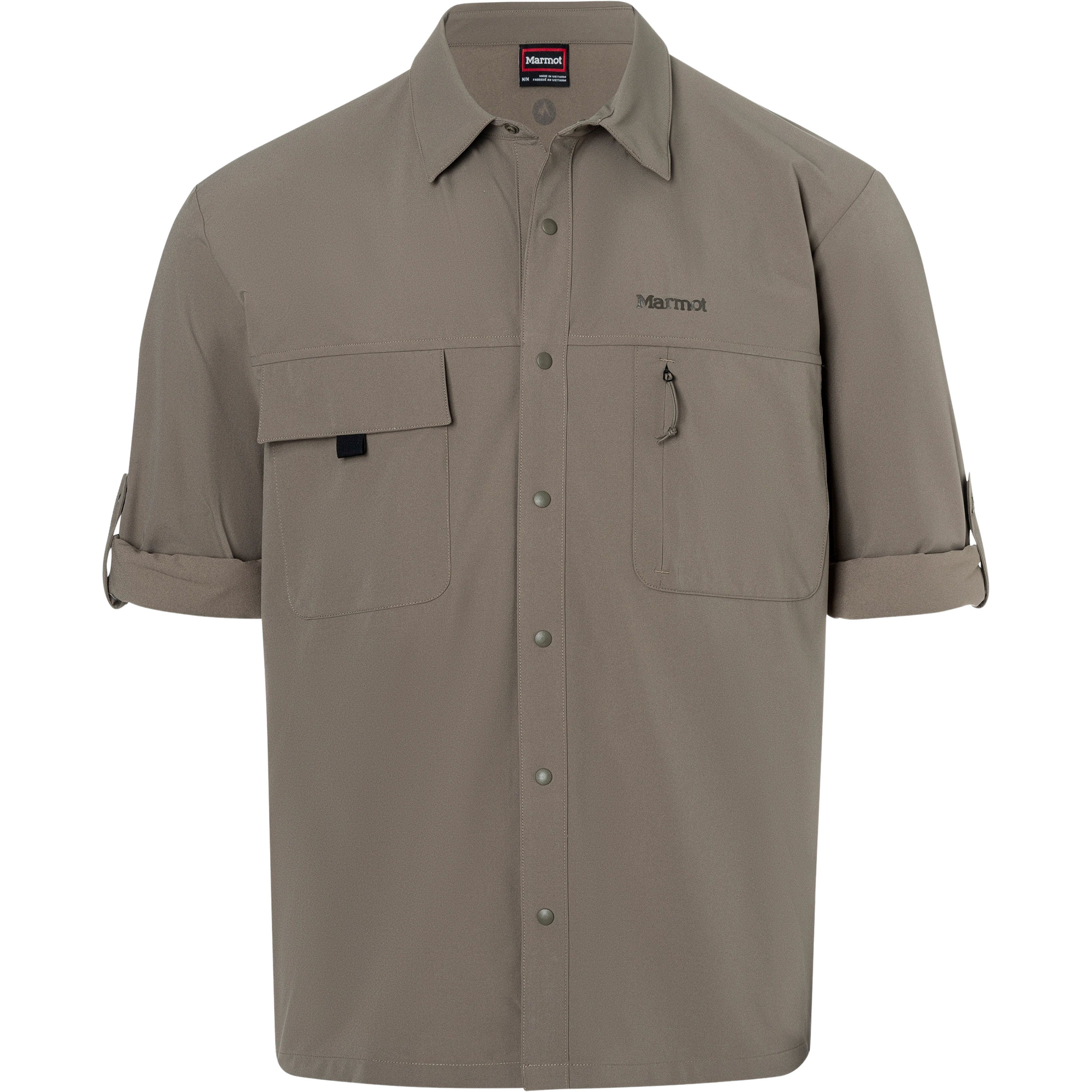 Marmot AirExchange UPF 40 Herren Hemden braun Größe XXL Trekking Atmungsaktiv