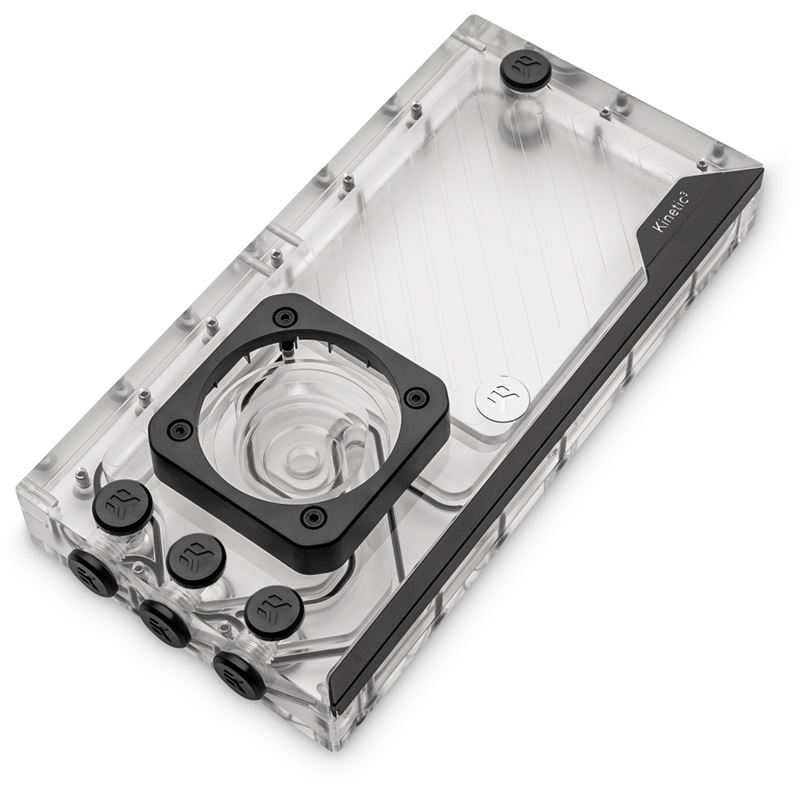 EK Water Blocks EK-Quantum Kinetic³ FLT 240 D5/DDC Ausgleichsbehälter D-RGB - Acryl