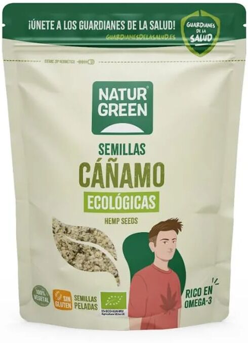 NaturGreen Sementes de Cânhamo Bio 200g
