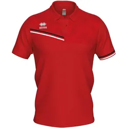 Errea, Herren, Sportshirt, Emir (L), Rot, Weiss, Schwarz