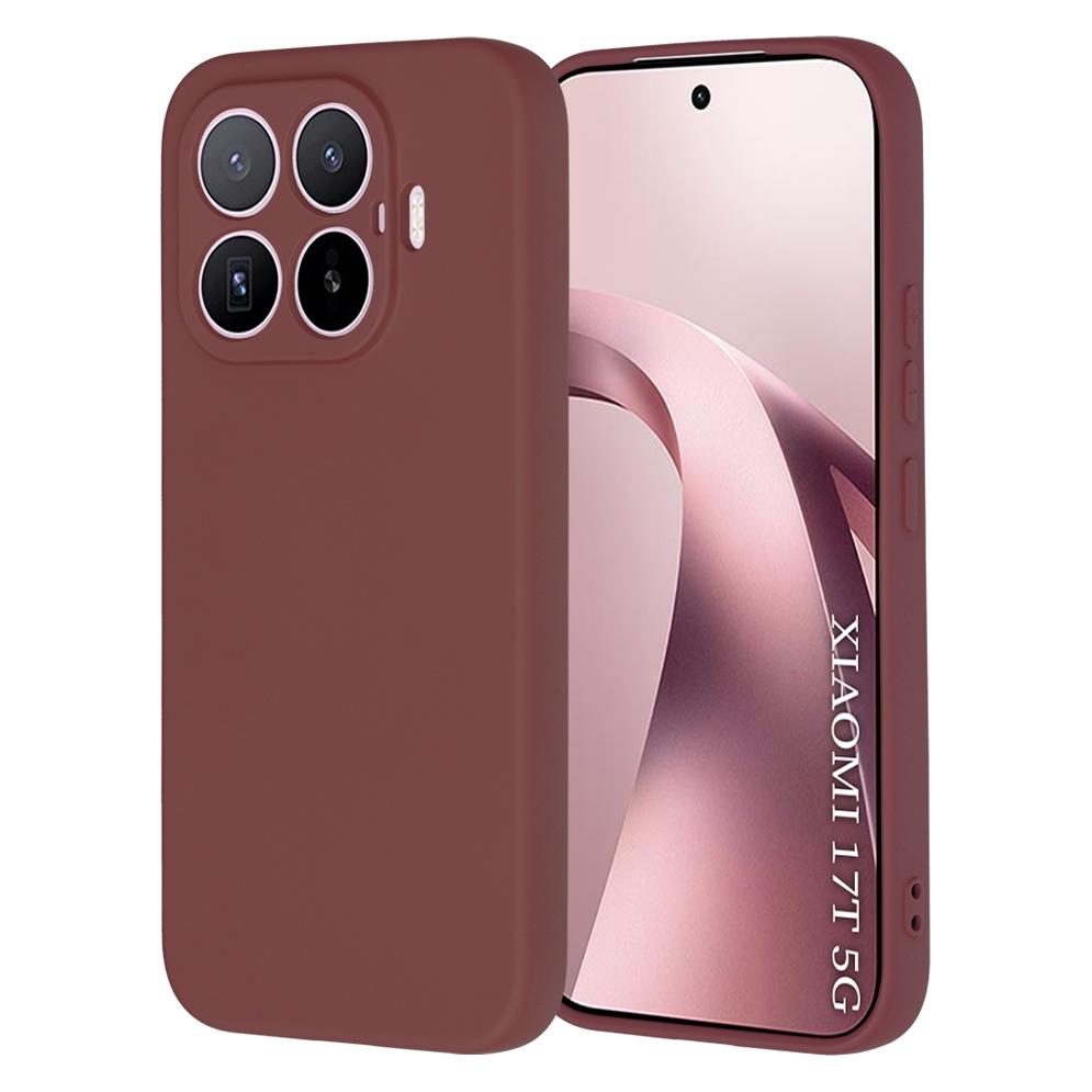 Techsuit - SoftFlex - Xiaomi 17T - Pflaumenrot (Xiaomi 17T) (71644773)