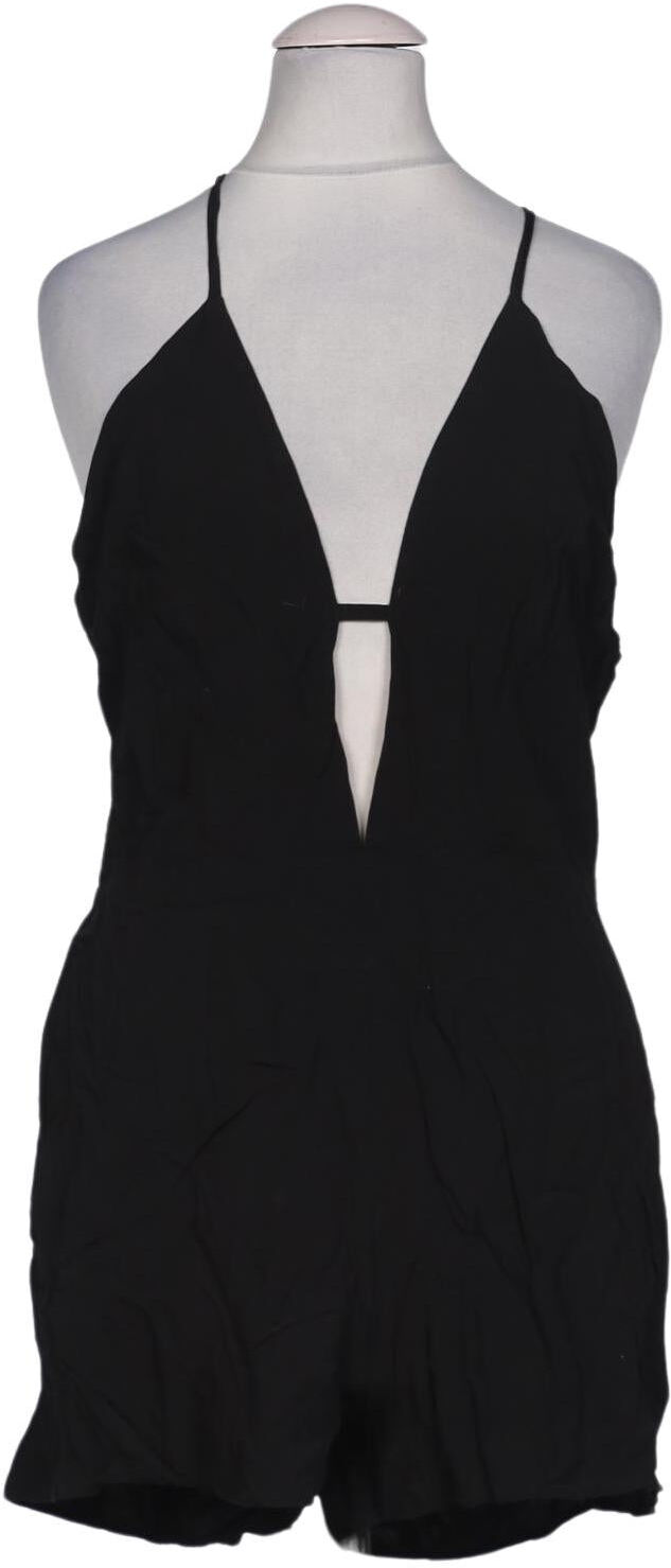Glamorous Damen Overall oder Jumpsuit, Schwarz, Gr. M, Viskose - Second Hand