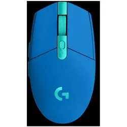 Logitech G G305 (Kabellos), Maus, Blau
