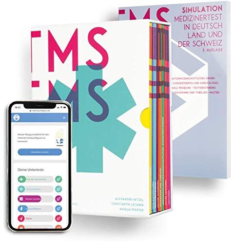 Alexander Hetzel - Medizinertest TMS / EMS 2020 Komplettpaket I Exklusives Paket aus Kompendium, TMS-Simulation und E-Learning Zugang I Vorbereitungs-Box für den Medizintest in Deutschland und der Schweiz - Preis vom 16.10.2026 11:41:07 h