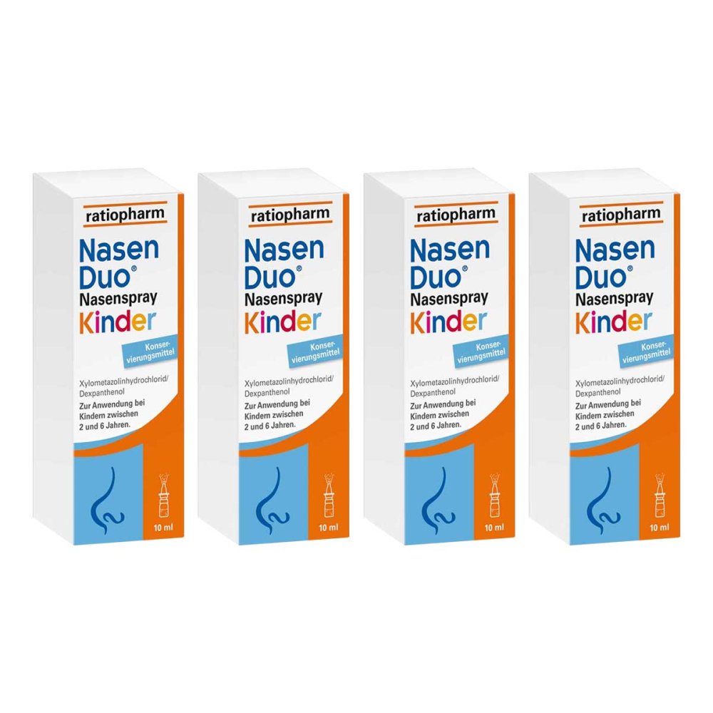 ratiopharm GmbH Nasenduo Nasenspray Kinder 08104695
