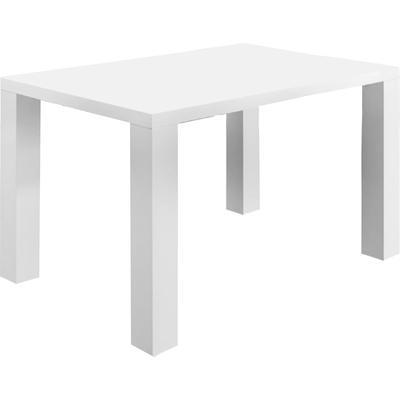 Esstisch SALESFEVER "Esbjerg - Stilvoller Tisch", weiß, B:120cm H:76cm T:80cm, Tische, Esstisch, Eleganter Hochglanz für anspruchsvolle Ästhetik
