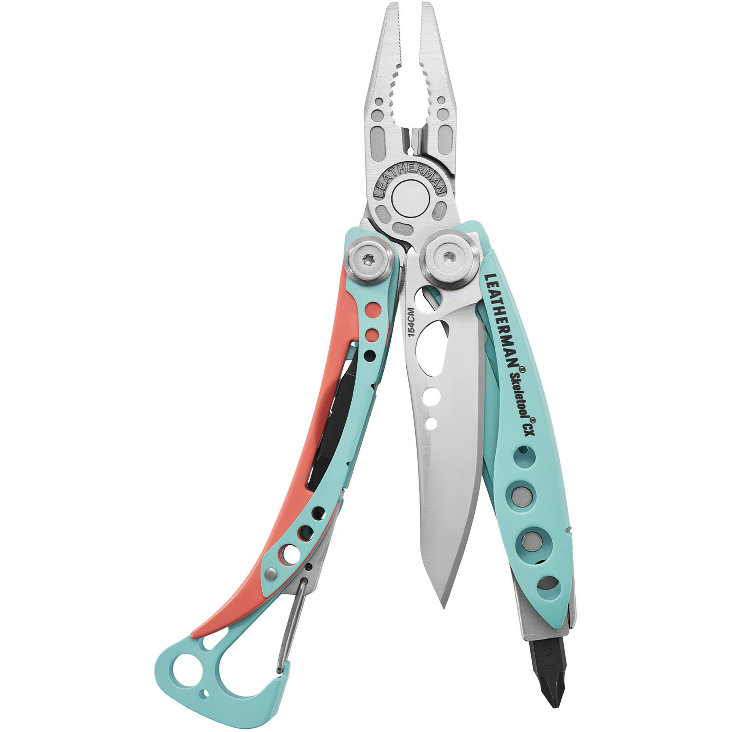 Leatherman Skeletool CX Multitool Multitools tuerkis Trekking