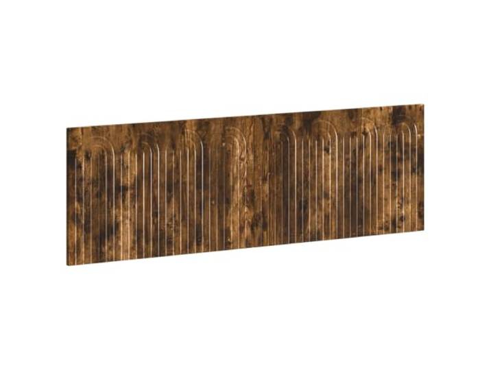 GHVBNMF Wandmontiertes Kopfteil Räuchereiche 161 x 50 cm Platzsparendes Wandbett-Kopfteil für Schlafzimmer mit integriertem Stauraum aus robustem Holzwerkstoff in Eichen-Optik.
