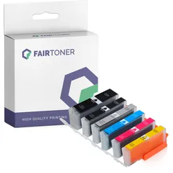 6er Multipack Set kompatibel für Canon PGI-571 CLI-571 XL Druckerpatronen