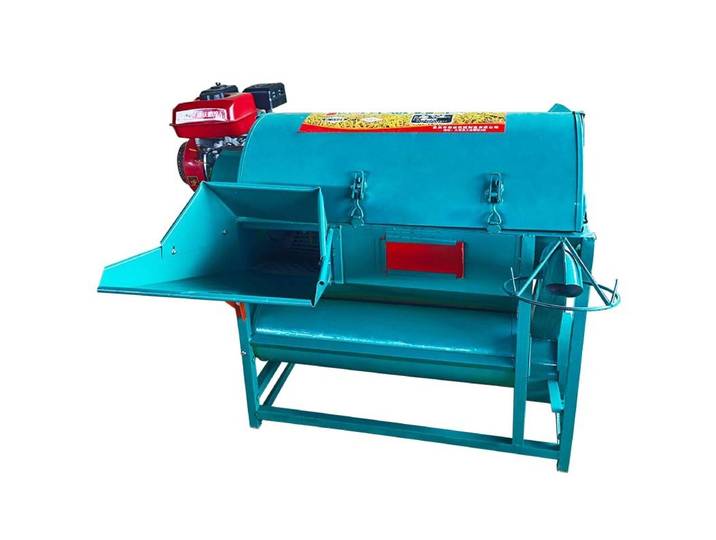Décortiqueuse mobile de riz à alimentation complète pour la récolte de blé, sorgho et soja en ferme