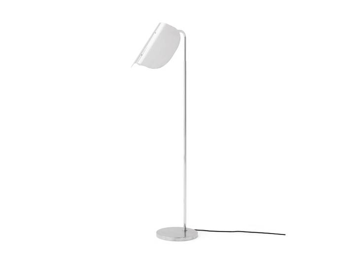 Audo Copenhagen Lampadaire Wing Aluminium poli, 115 cm