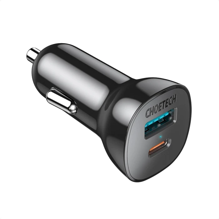 Choetech PD20W + QC18W 38 W Dual Ports Car Charger