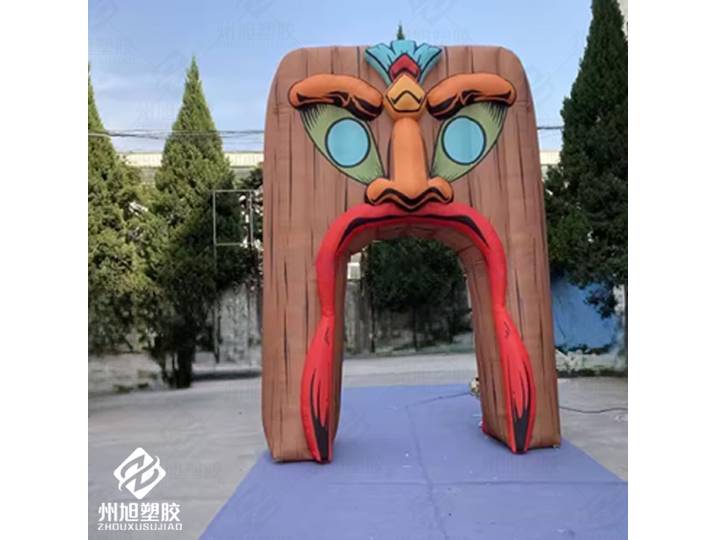 Arches gonflables avec souffleurs, accessoires décoratifs pour défilés de centres commerciaux carrés en plein air