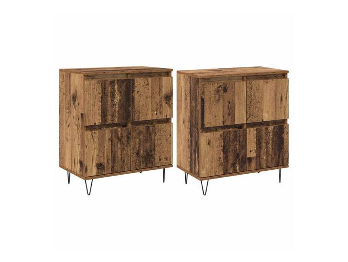 vidaXL Sideboard Sideboards 2 stk. Altholz (2 St)